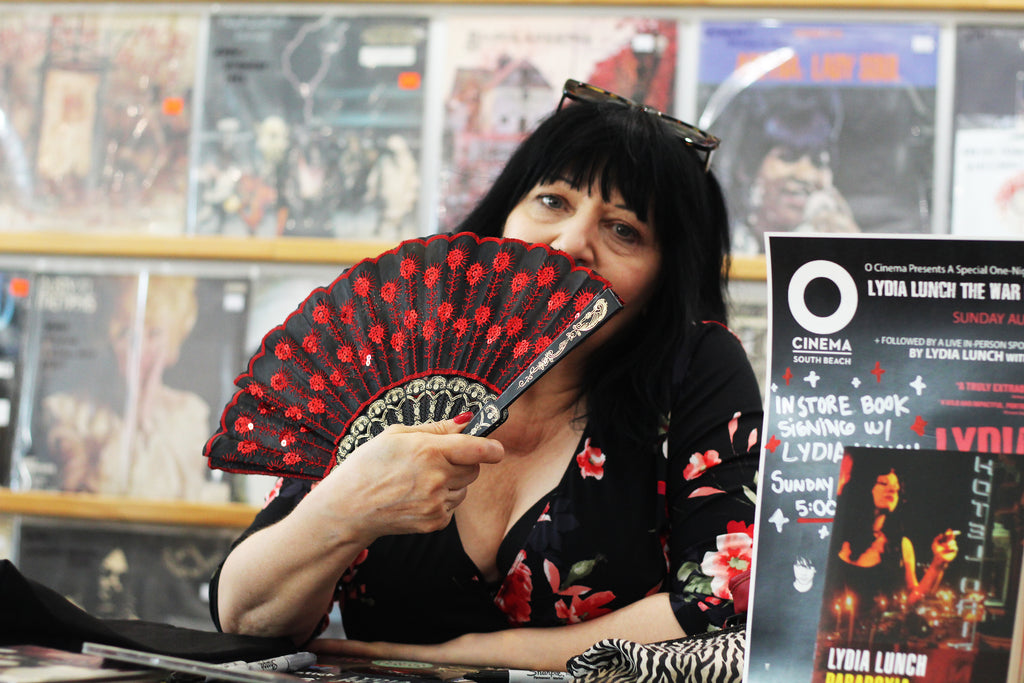 Lydia Lunch Book Signing